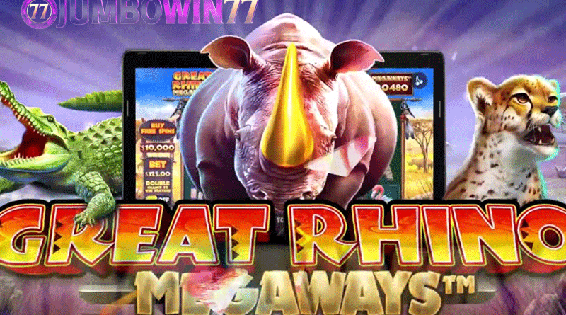 Langkah sederhana memperoleh hasil di Great Rhino® Megaways